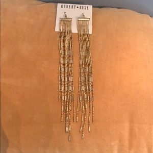 Gold Dangling Earrings